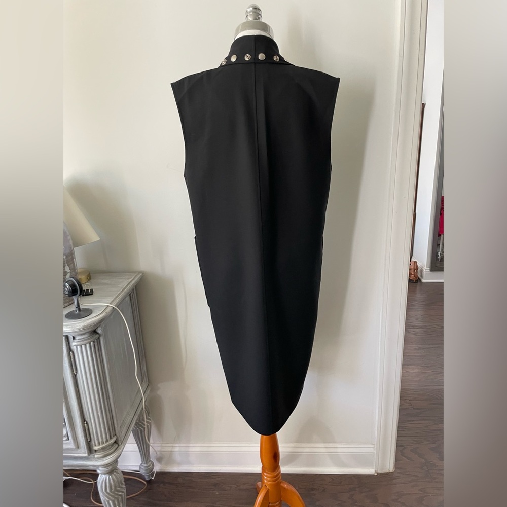 ALEXANDER WANG SNAP FRONT STUD DRESS DUSTER - Picture 5 of 16